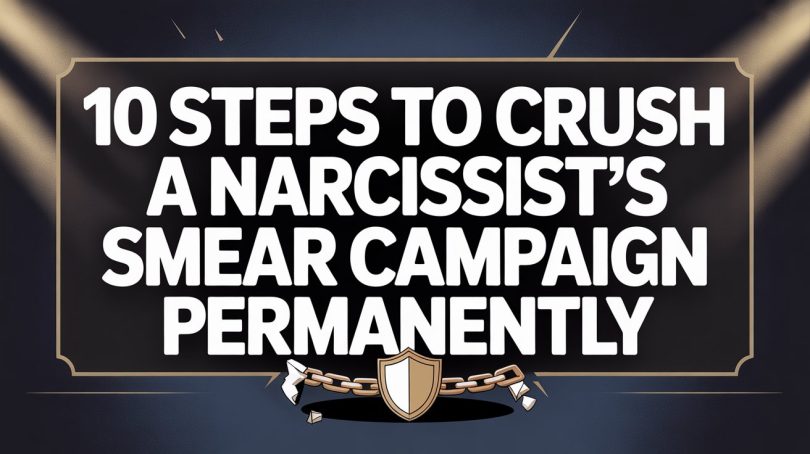 10 Steps to Crush a Narcissist's Smear Campaign Permanently