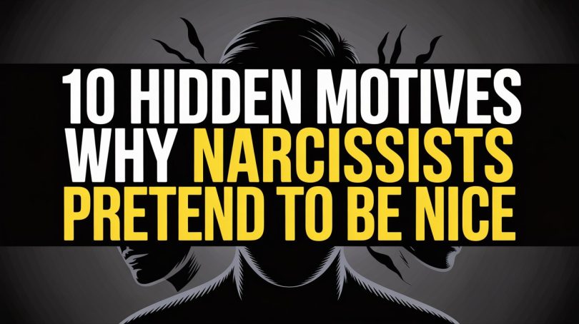 10 Hidden Motives Why Narcissists Pretend to Be Nice