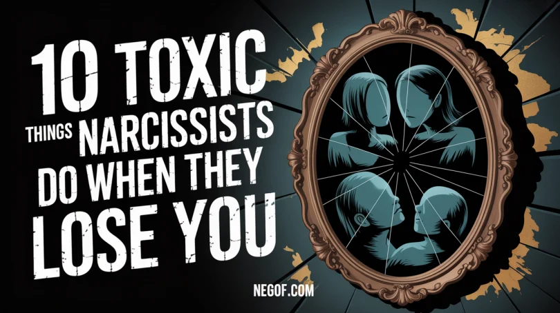 10 Toxic Things Narcissists Do When They Lose You