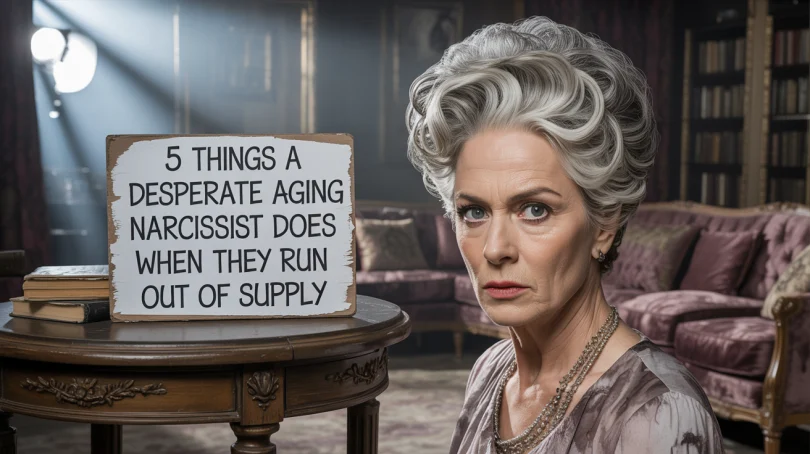 5 Things a Desperate Aging Narcissist Does When They Run Out Of Supply