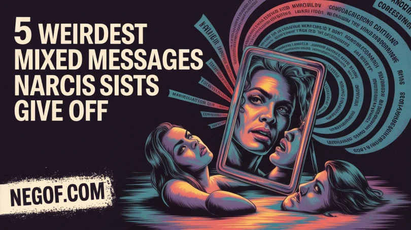 5 Weirdest Mixed Messages Narcissists Give Off