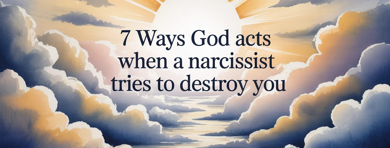 7 Ways God Acts When a Narcissist Tries to Destroy You