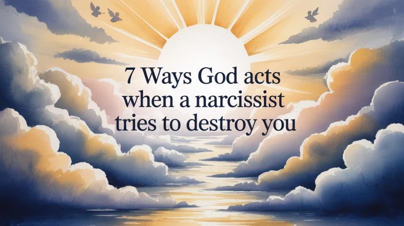 7 Ways God Acts When a Narcissist Tries to Destroy You
